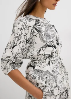 Hot Blusa de manga corta de algodón puro Mujer Esenciales|Camisas Y Blusas