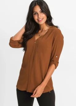 Hot Blusa de manga larga Mujer Camisas Y Blusas
