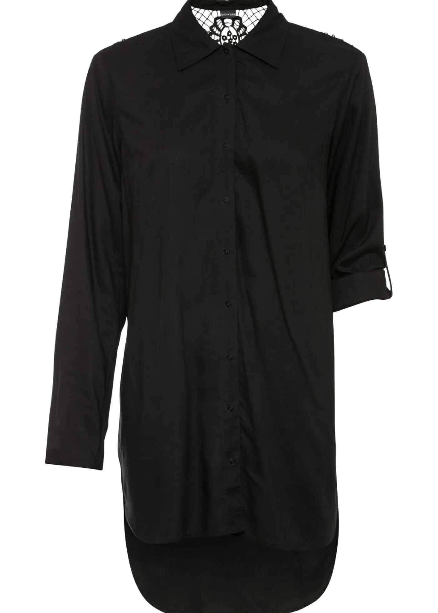 New Blusa de mezcla de algodón y viscosa Mujer Camisas Y Blusas