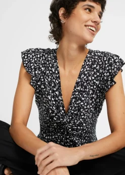 Clearance Blusa de mezcla de viscosa Mujer Camisetas|Novedades