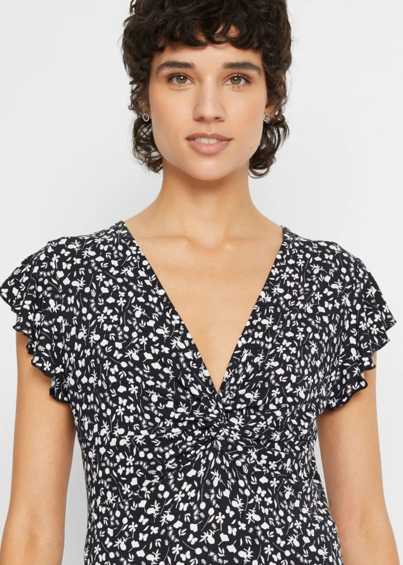 Clearance Blusa de mezcla de viscosa Mujer Camisetas|Novedades