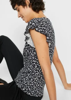 Clearance Blusa de mezcla de viscosa Mujer Camisetas|Novedades