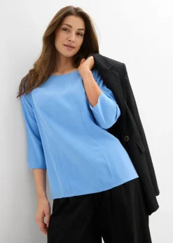 New Blusa de mezcla de viscosa fluida Mujer Camisas Y Blusas|Novedades