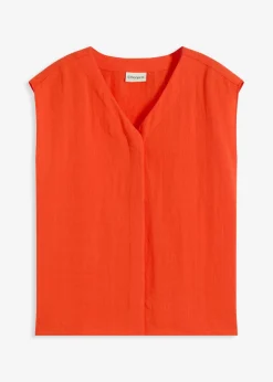 Sale Blusa de mezcla de viscosa ligera Mujer Camisas Y Blusas|Camisetas