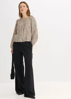 Blusa de mezcla de viscosa Mujer Camisas Y Blusas