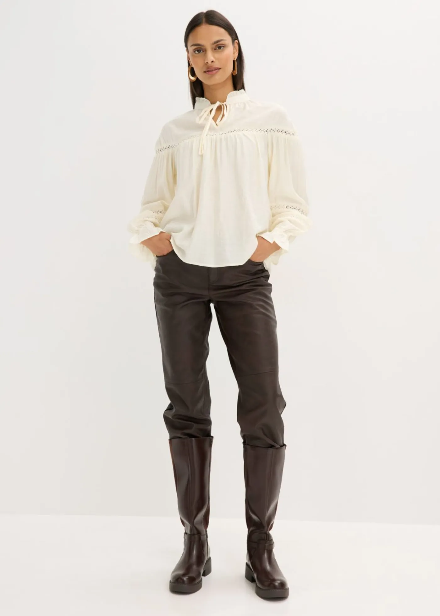 Best Blusa de mezcla de viscosa fina Mujer Camisas Y Blusas
