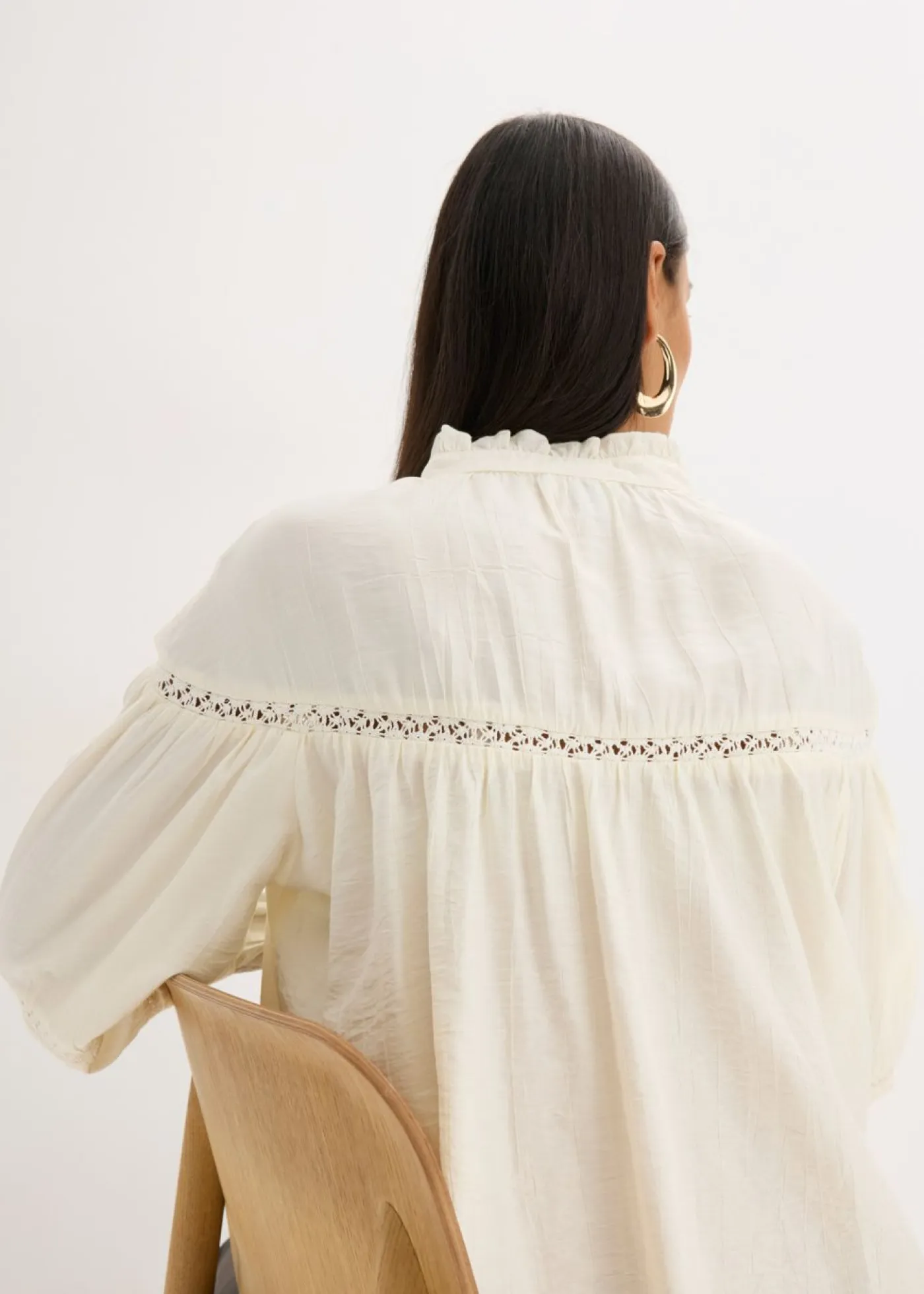 Best Blusa de mezcla de viscosa fina Mujer Camisas Y Blusas