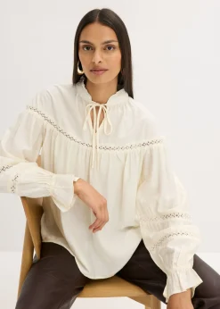 Best Blusa de mezcla de viscosa fina Mujer Camisas Y Blusas