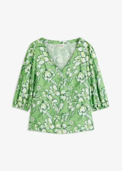 Discount Blusa de mezcla de viscosa fluida Mujer Camisas Y Blusas