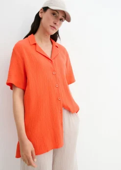 Clearance Blusa de muselina Mujer Camisas Y Blusas