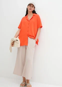 Clearance Blusa de muselina Mujer Camisas Y Blusas
