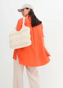 Clearance Blusa de muselina Mujer Camisas Y Blusas
