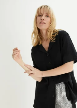 Outlet Blusa de muselina Mujer Camisas Y Blusas