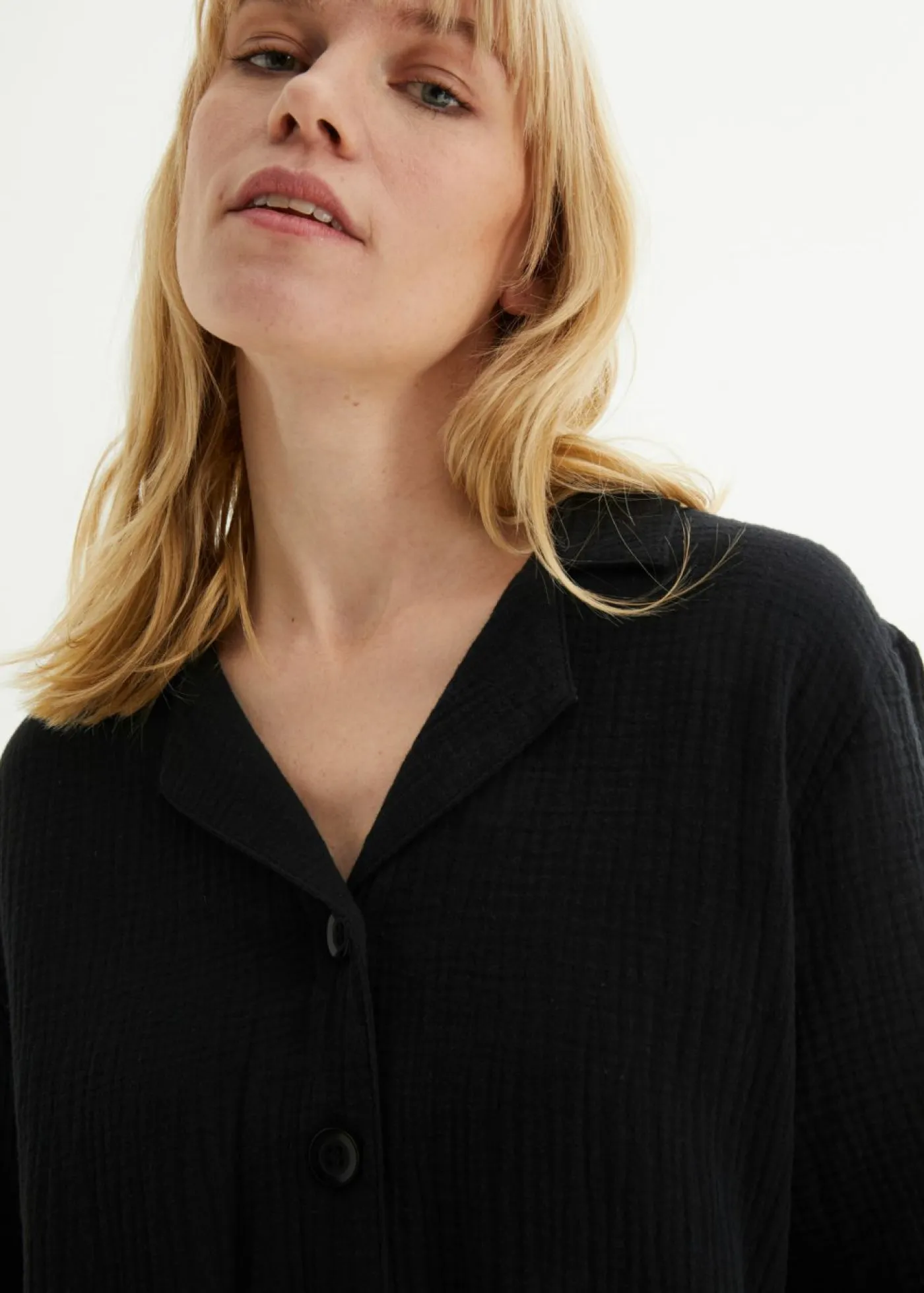 Outlet Blusa de muselina Mujer Camisas Y Blusas