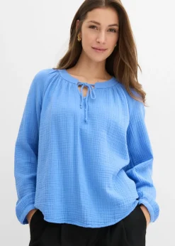Online Blusa de muselina suave Mujer Camisas Y Blusas