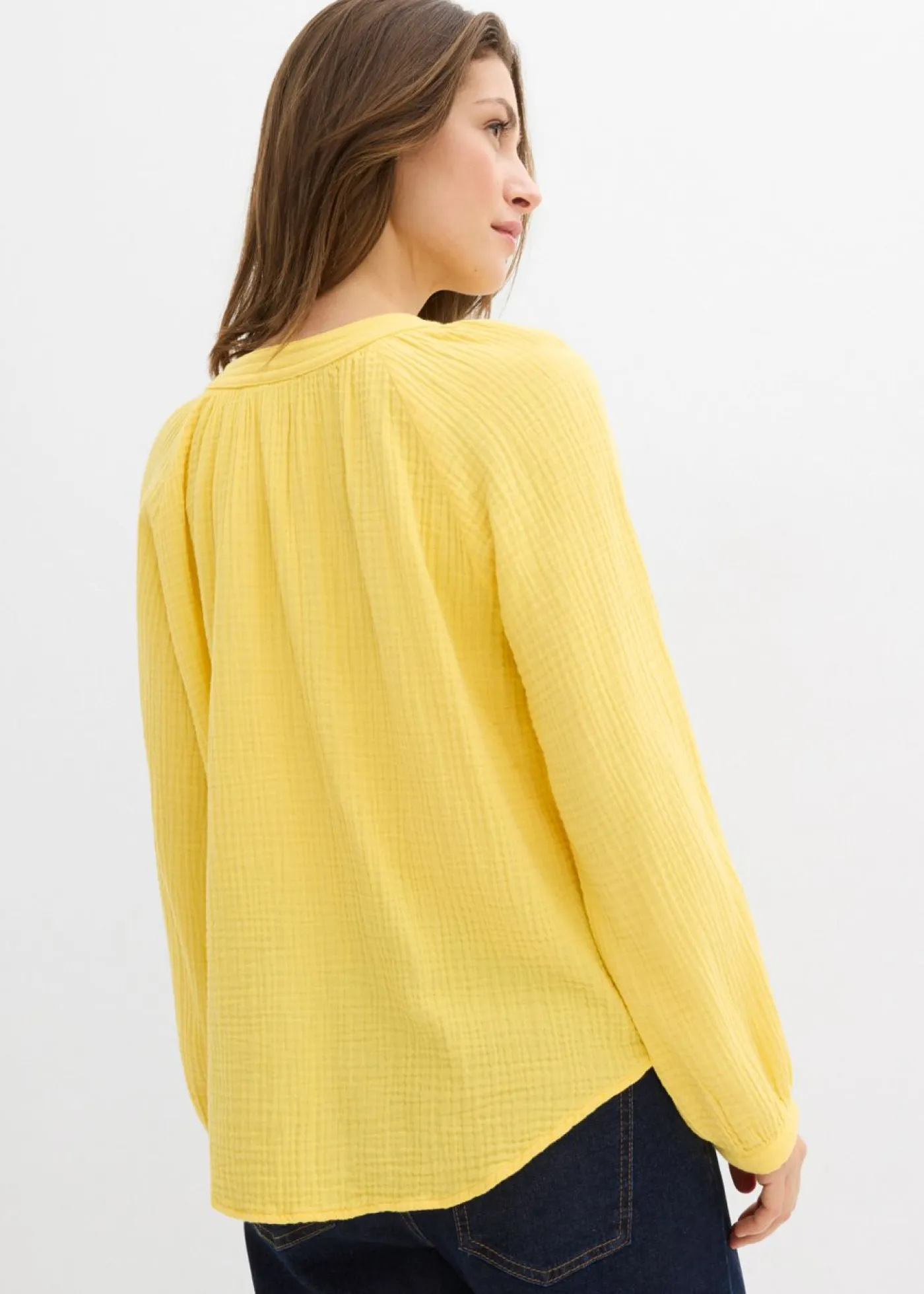 Best Blusa de muselina suave Mujer Camisas Y Blusas