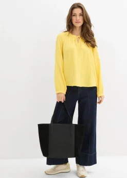 Best Blusa de muselina suave Mujer Camisas Y Blusas