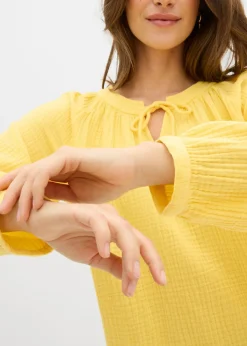 Best Blusa de muselina suave Mujer Camisas Y Blusas