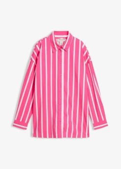 Online Blusa de popelín de algodón Mujer Camisas Y Blusas