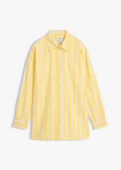 Blusa de popelín de algodón Mujer Camisas Y Blusas