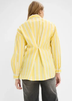 Blusa de popelín de algodón Mujer Camisas Y Blusas
