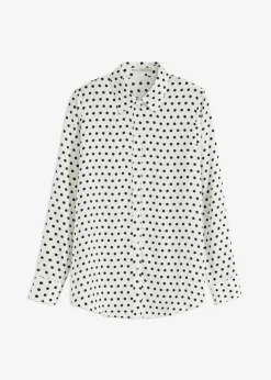 New Blusa de satén fino Mujer Camisas Y Blusas