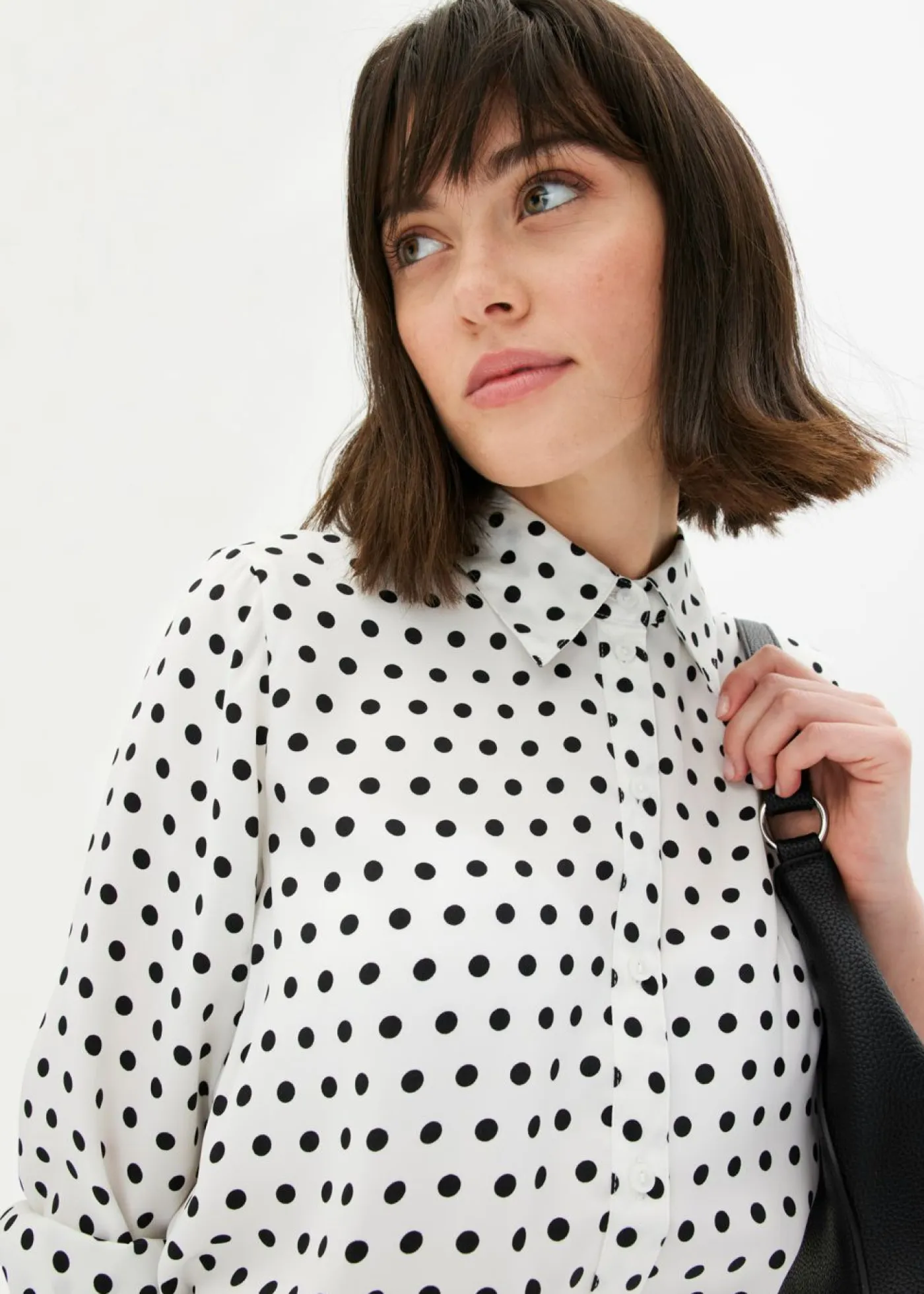 New Blusa de satén fino Mujer Camisas Y Blusas
