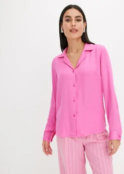 Discount Blusa de satén fino Mujer Camisas Y Blusas