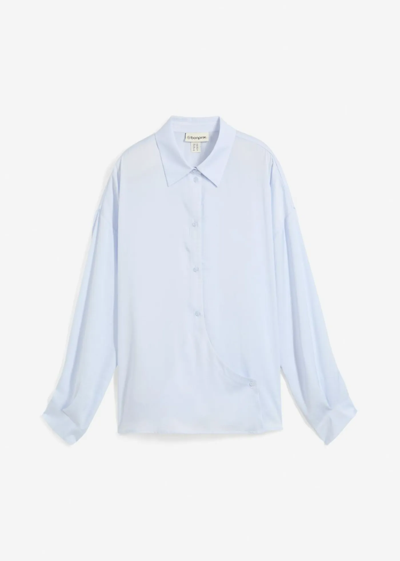 Sale Blusa de satén fluido Mujer Esenciales|Camisas Y Blusas