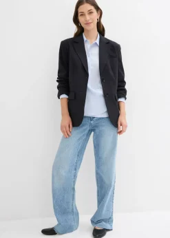 Sale Blusa de satén fluido Mujer Esenciales|Camisas Y Blusas