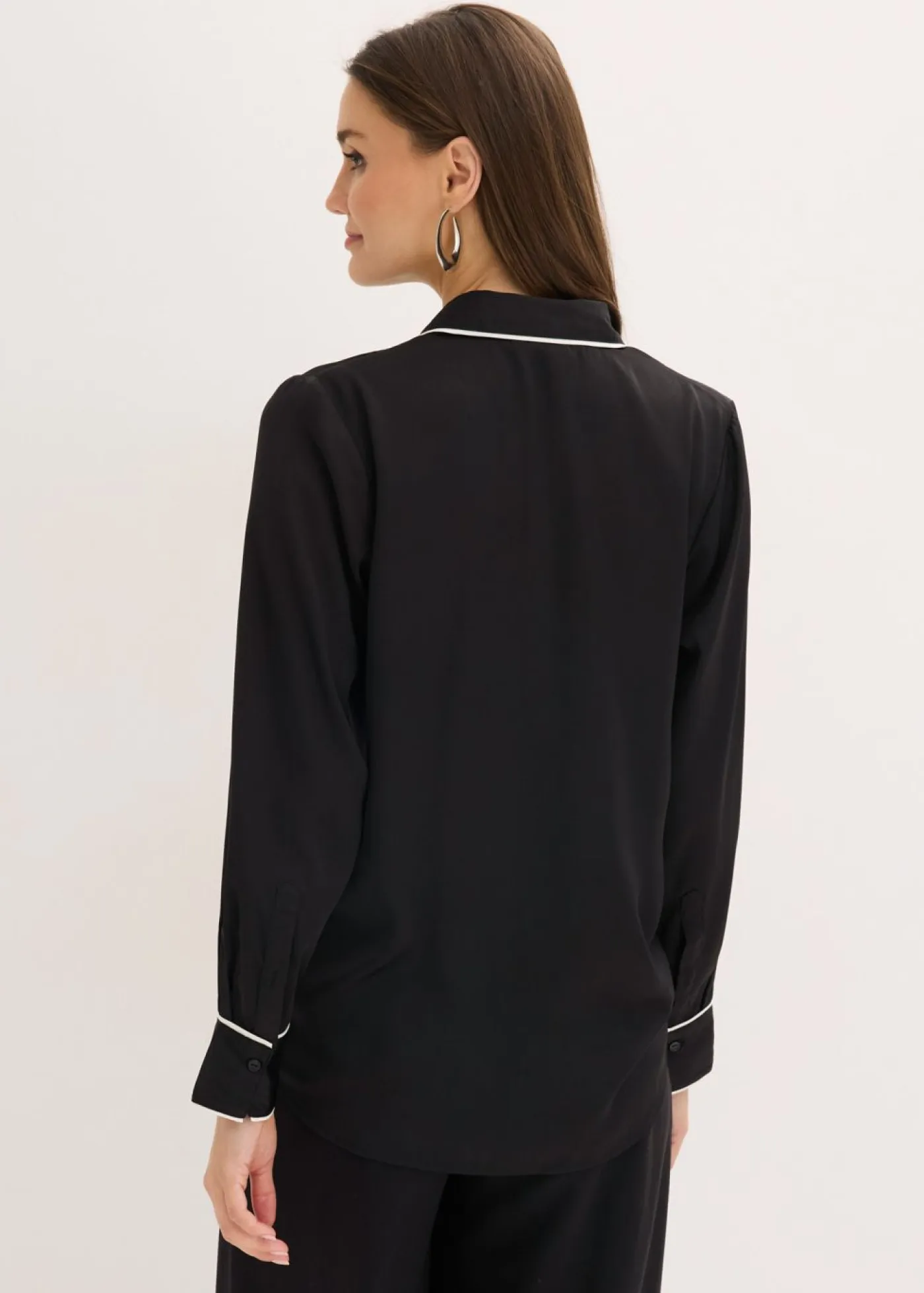 Discount Blusa de satén fluido Mujer Camisas Y Blusas