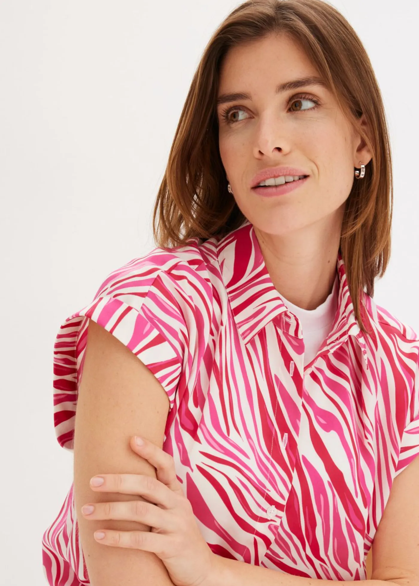 Best Blusa de satén fluido Mujer Conjuntos De Ropa|Camisas Y Blusas
