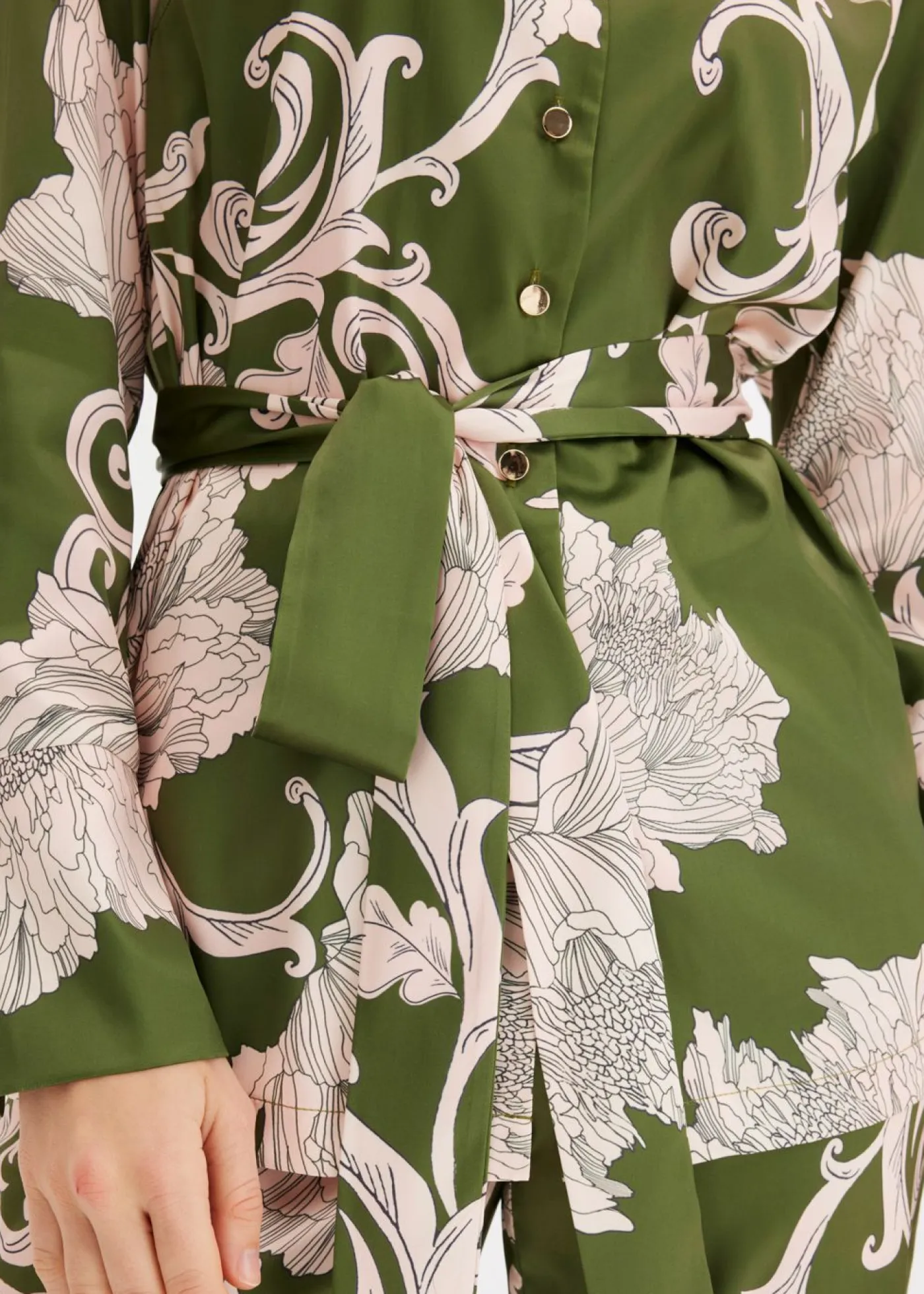 Best Blusa de satén fluido Mujer Camisas Y Blusas