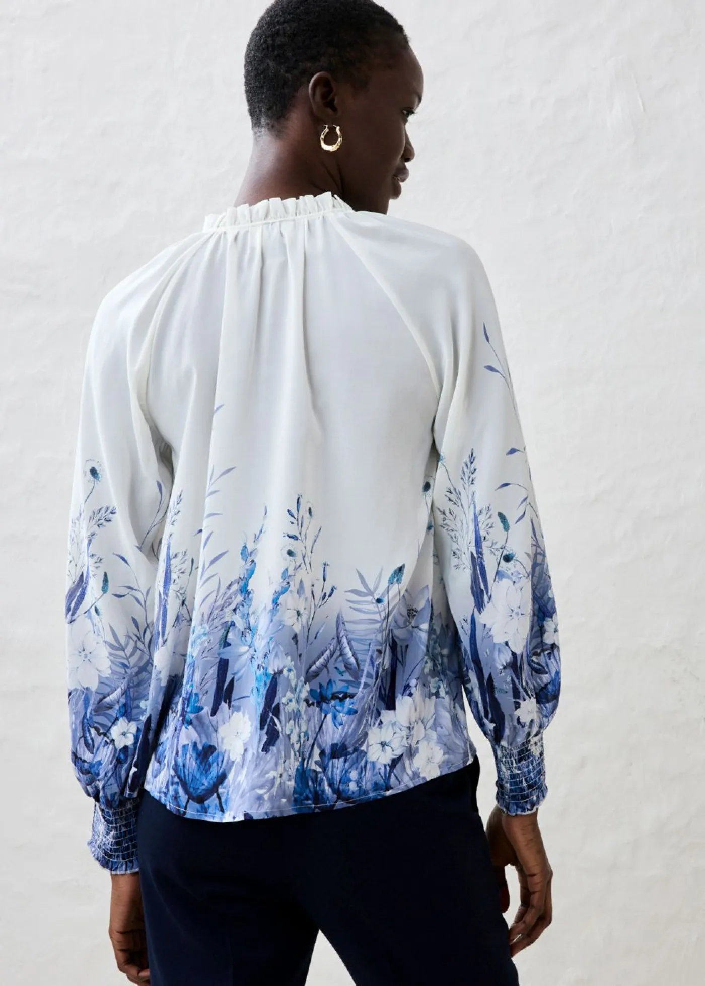 Outlet Blusa de seda Mujer Premium|Camisas Y Blusas