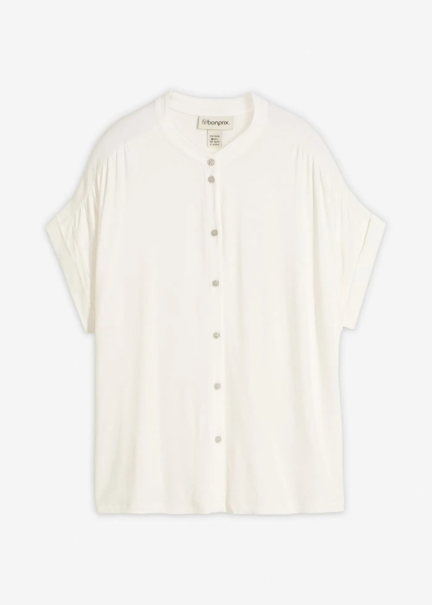 Outlet Blusa de suave mezcla de viscosa Mujer Camisetas