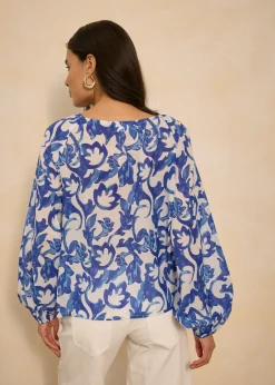 Discount Blusa de túnica estampada Mujer Camisas Y Blusas