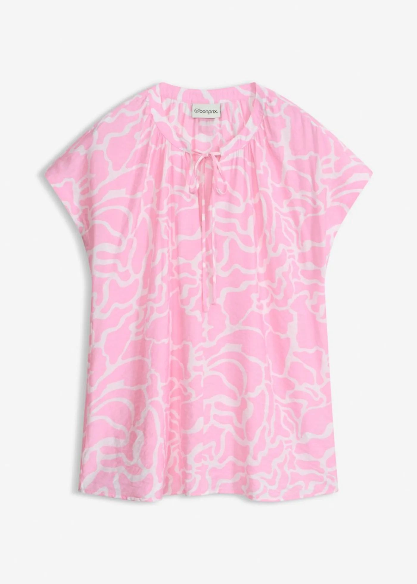 Online Blusa de túnica estampada Mujer Camisas Y Blusas|Novedades