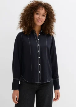 Discount Blusa de viscosa Mujer Camisas Y Blusas