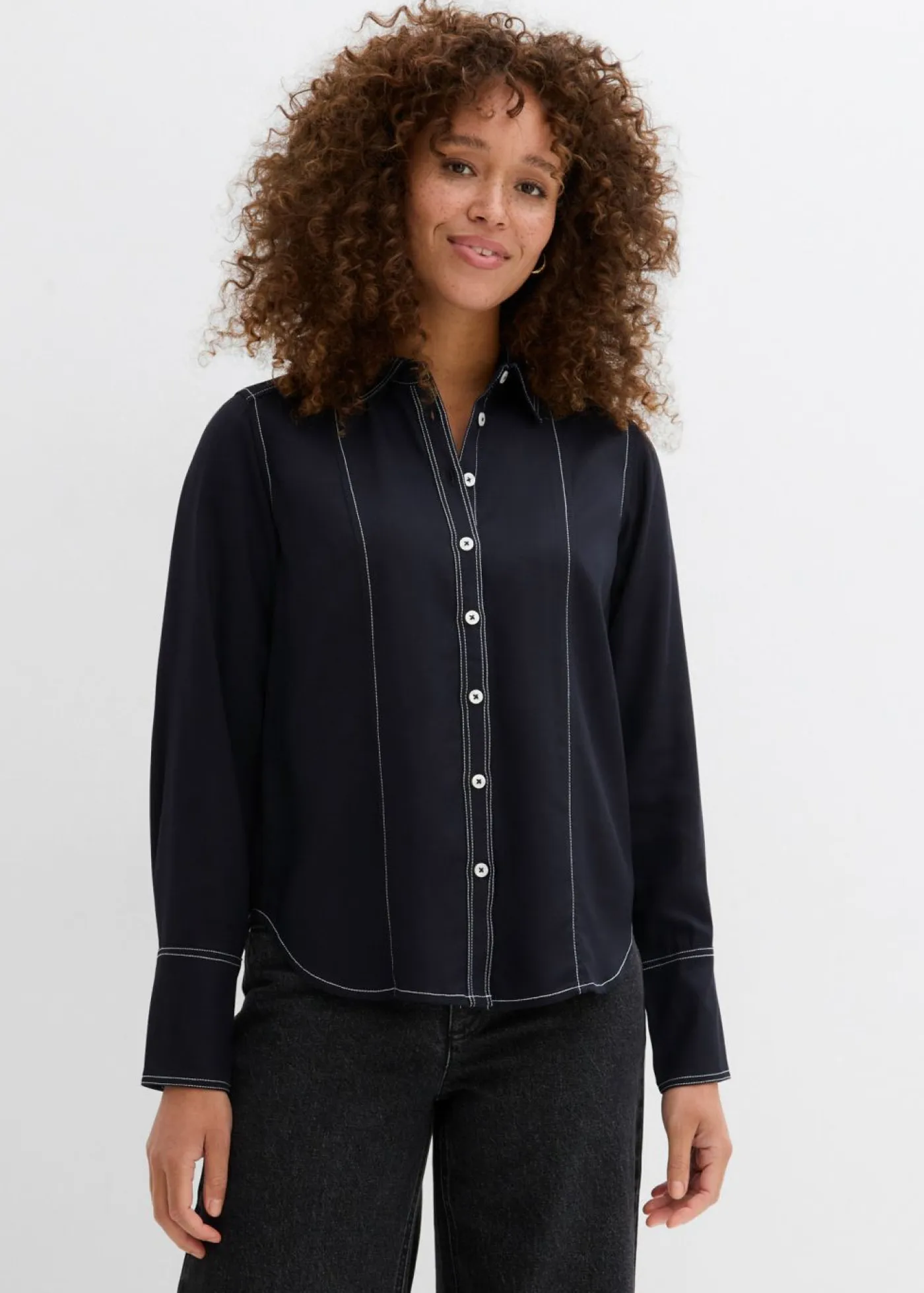 Discount Blusa de viscosa Mujer Camisas Y Blusas