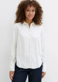 Outlet Blusa de viscosa Mujer Camisas Y Blusas