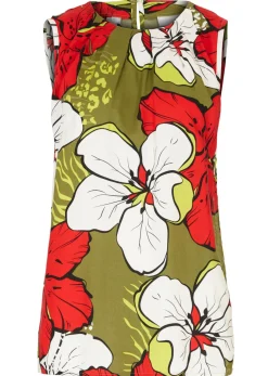Blusa de viscosa Mujer Camisas Y Blusas|Camisetas