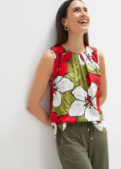 Blusa de viscosa Mujer Camisas Y Blusas|Camisetas