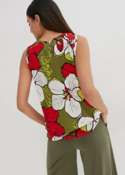 Blusa de viscosa Mujer Camisas Y Blusas|Camisetas