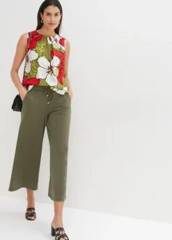 Blusa de viscosa Mujer Camisas Y Blusas|Camisetas