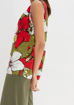 Blusa de viscosa Mujer Camisas Y Blusas|Camisetas