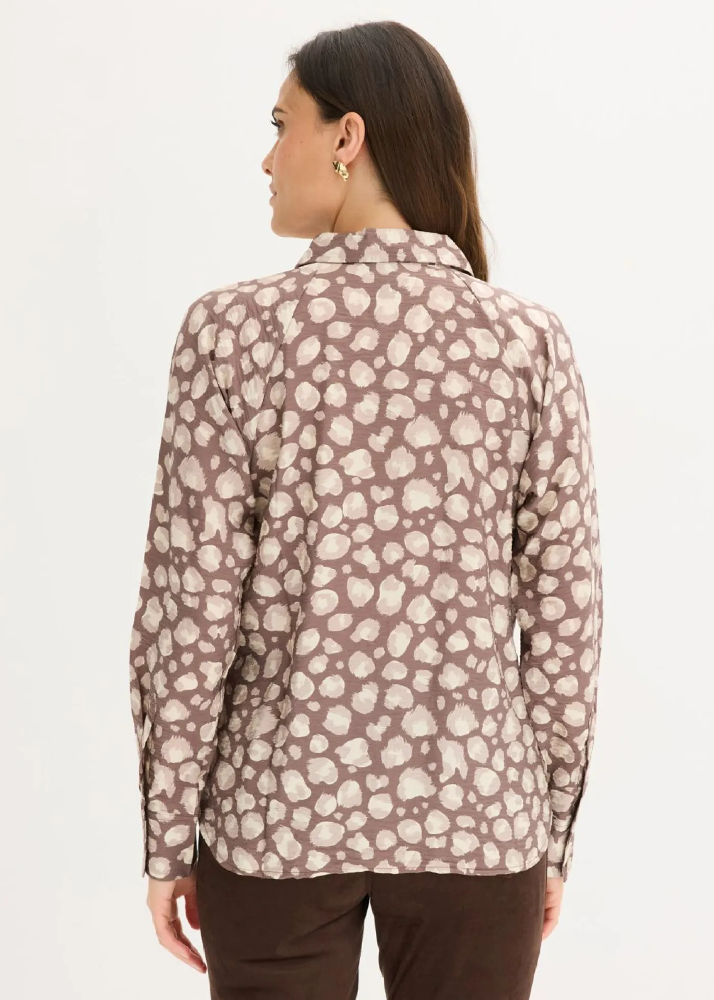 Discount Blusa de viscosa con mangas tipo murciélago Mujer Camisas Y Blusas