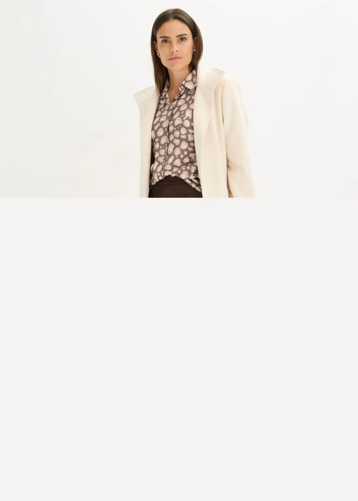 Discount Blusa de viscosa con mangas tipo murciélago Mujer Camisas Y Blusas