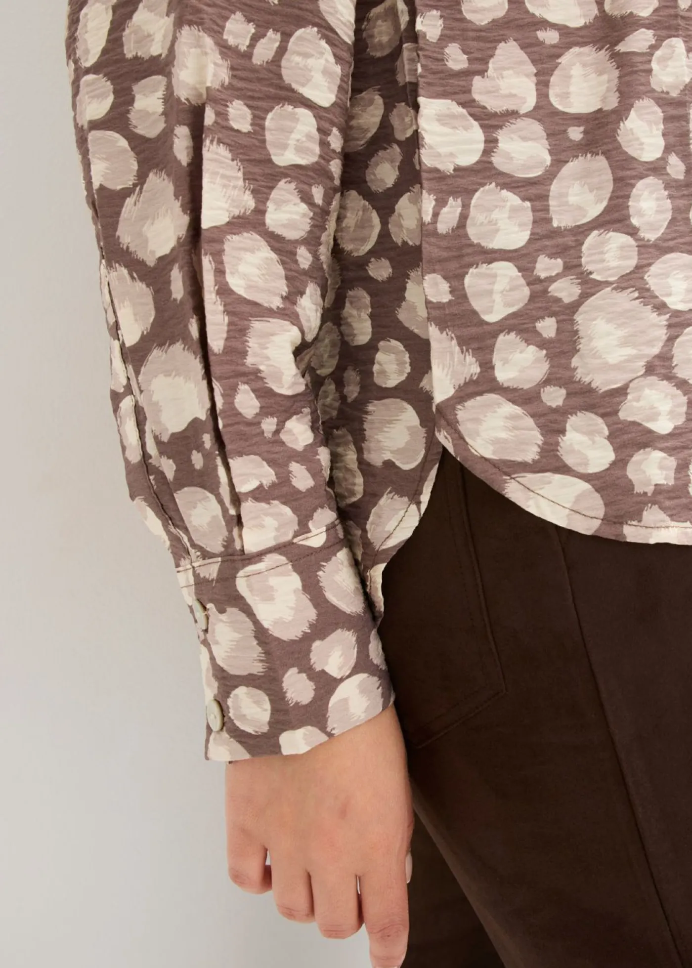 Discount Blusa de viscosa con mangas tipo murciélago Mujer Camisas Y Blusas
