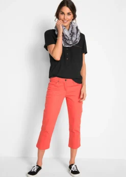 Blusa de viscosa con manga corta Mujer Camisas Y Blusas