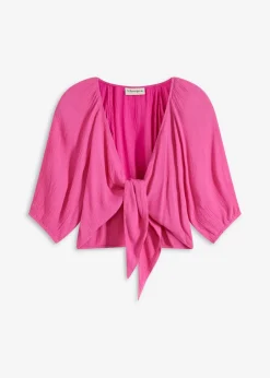 Discount Blusa de viscosa fluida Mujer Camisas Y Blusas